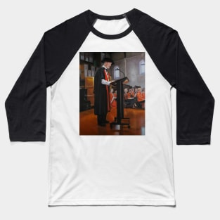 The Speech - Oil painting by Avril Thomas - Adelaide / South Australia Artist Baseball T-Shirt